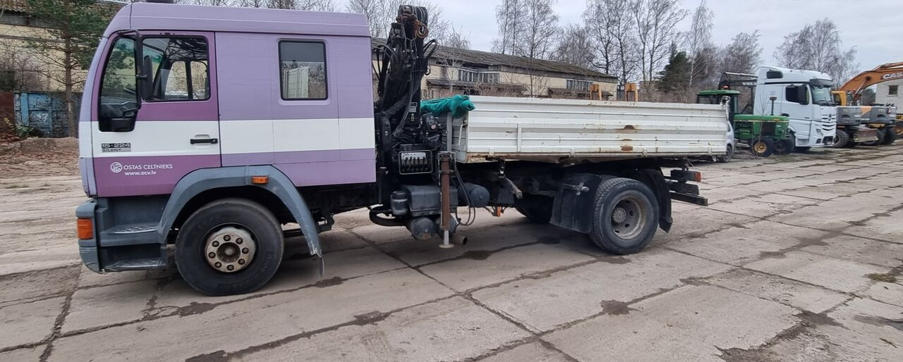 MAN 15.224 - Sklápač, Auto s hydraulickou rukou: obrázok 2 MAN 15.224 - Sklápač, Auto s hydraulickou rukou: obrázok 2