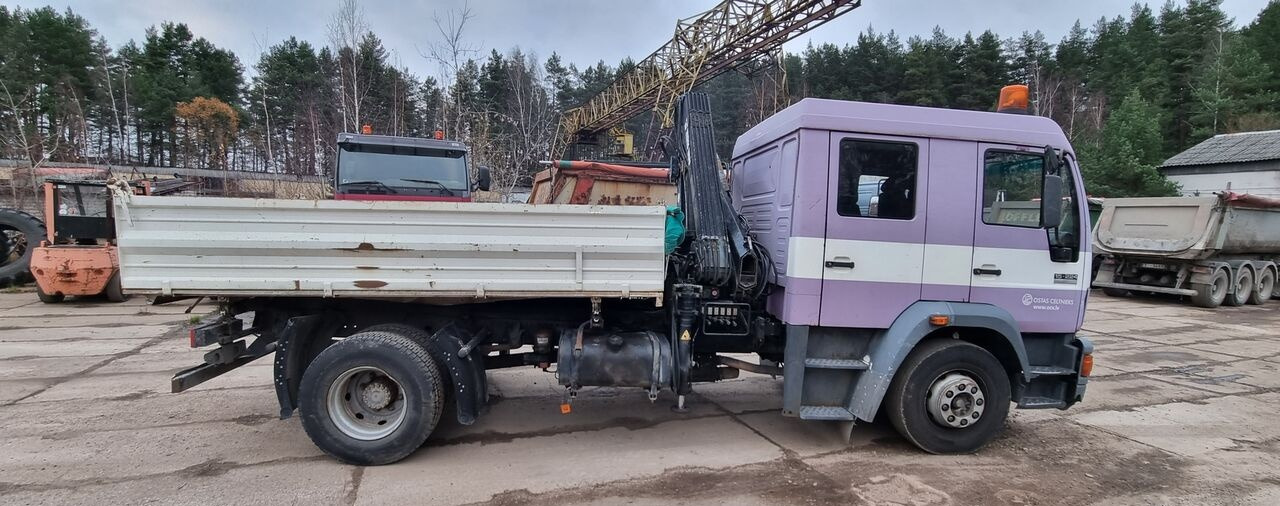MAN 15.224 - Sklápač, Auto s hydraulickou rukou: obrázok 4 MAN 15.224 - Sklápač, Auto s hydraulickou rukou: obrázok 4