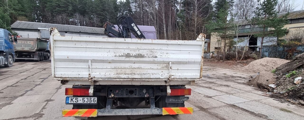 MAN 15.224 - Sklápač, Auto s hydraulickou rukou: obrázok 3 MAN 15.224 - Sklápač, Auto s hydraulickou rukou: obrázok 3