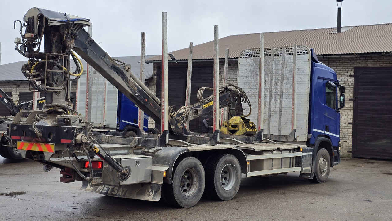 SCANIA R450 - Nákladné vozidlo na prepravu dreva, Auto s hydraulickou rukou: obrázok 4 SCANIA R450 - Nákladné vozidlo na prepravu dreva, Auto s hydraulickou rukou: obrázok 4