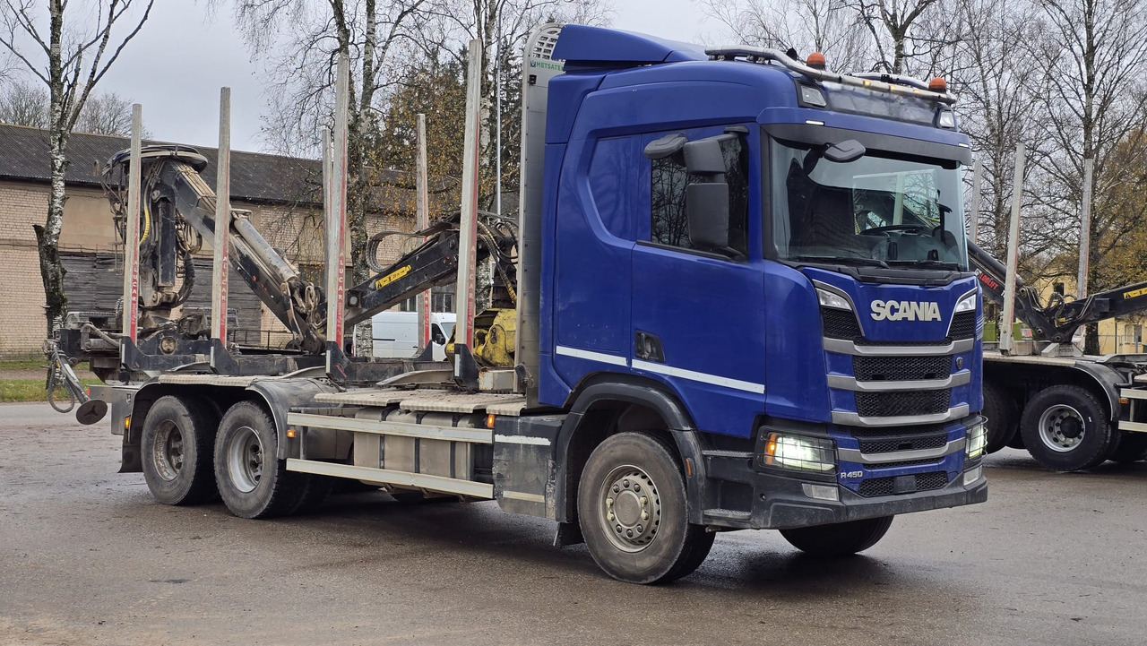 SCANIA R450 - Nákladné vozidlo na prepravu dreva, Auto s hydraulickou rukou: obrázok 2 SCANIA R450 - Nákladné vozidlo na prepravu dreva, Auto s hydraulickou rukou: obrázok 2
