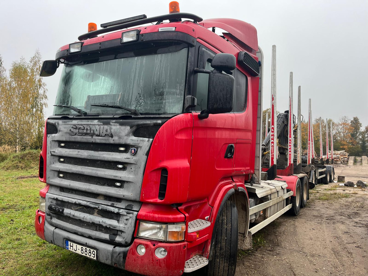 SCANIA R480 - Nákladné vozidlo na prepravu dreva, Auto s hydraulickou rukou: obrázok 1 SCANIA R480 - Nákladné vozidlo na prepravu dreva, Auto s hydraulickou rukou: obrázok 1