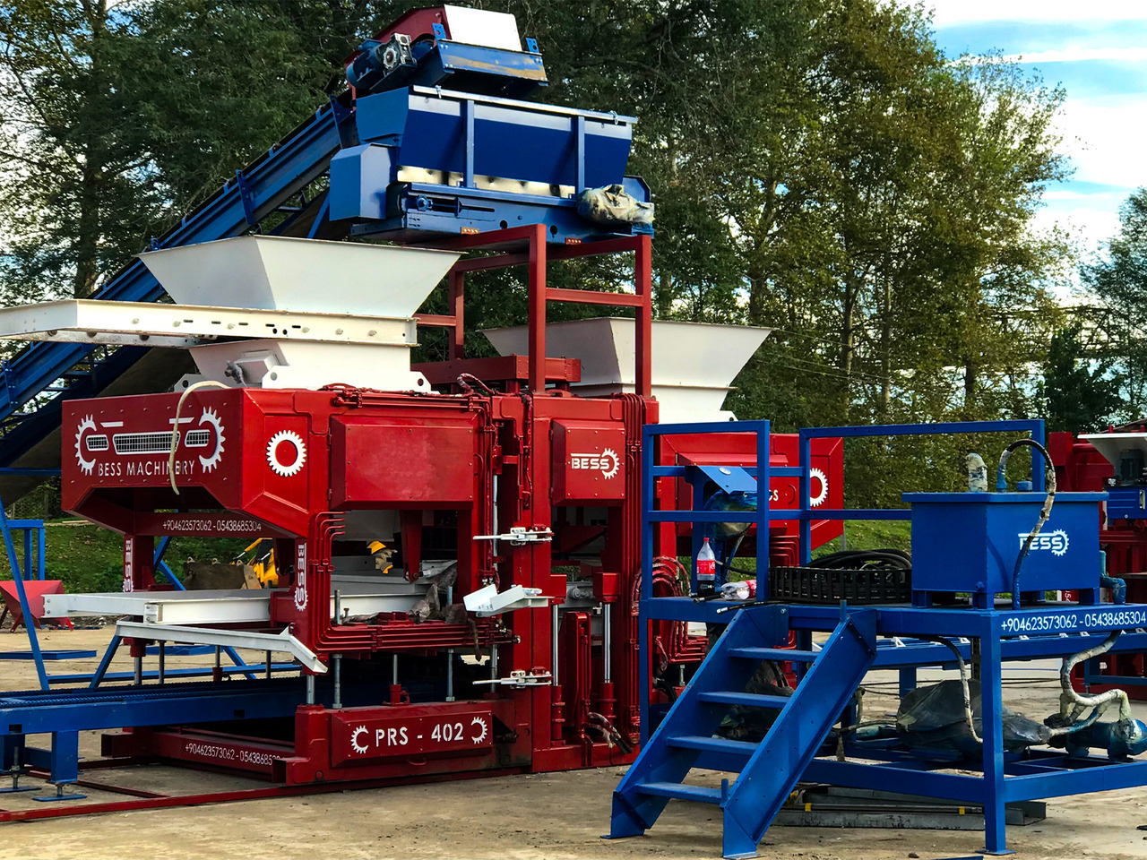 Automatic Paving Block Machine | PRS-402 - Vibrolis: obrázok 2 Automatic Paving Block Machine | PRS-402 - Vibrolis: obrázok 2