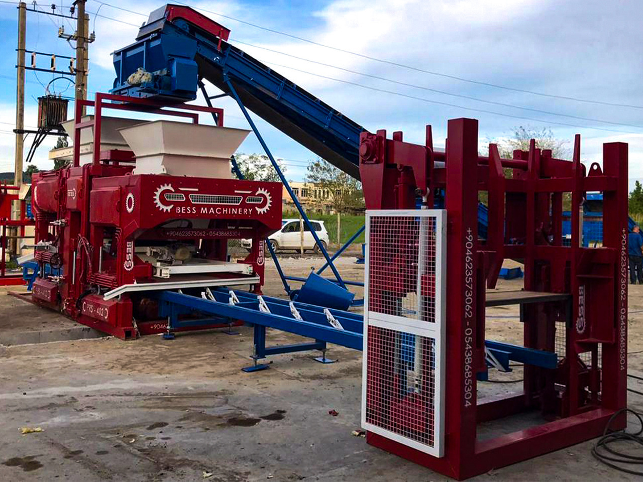 Automatic Paving Block Machine | PRS-402 - Vibrolis: obrázok 4 Automatic Paving Block Machine | PRS-402 - Vibrolis: obrázok 4