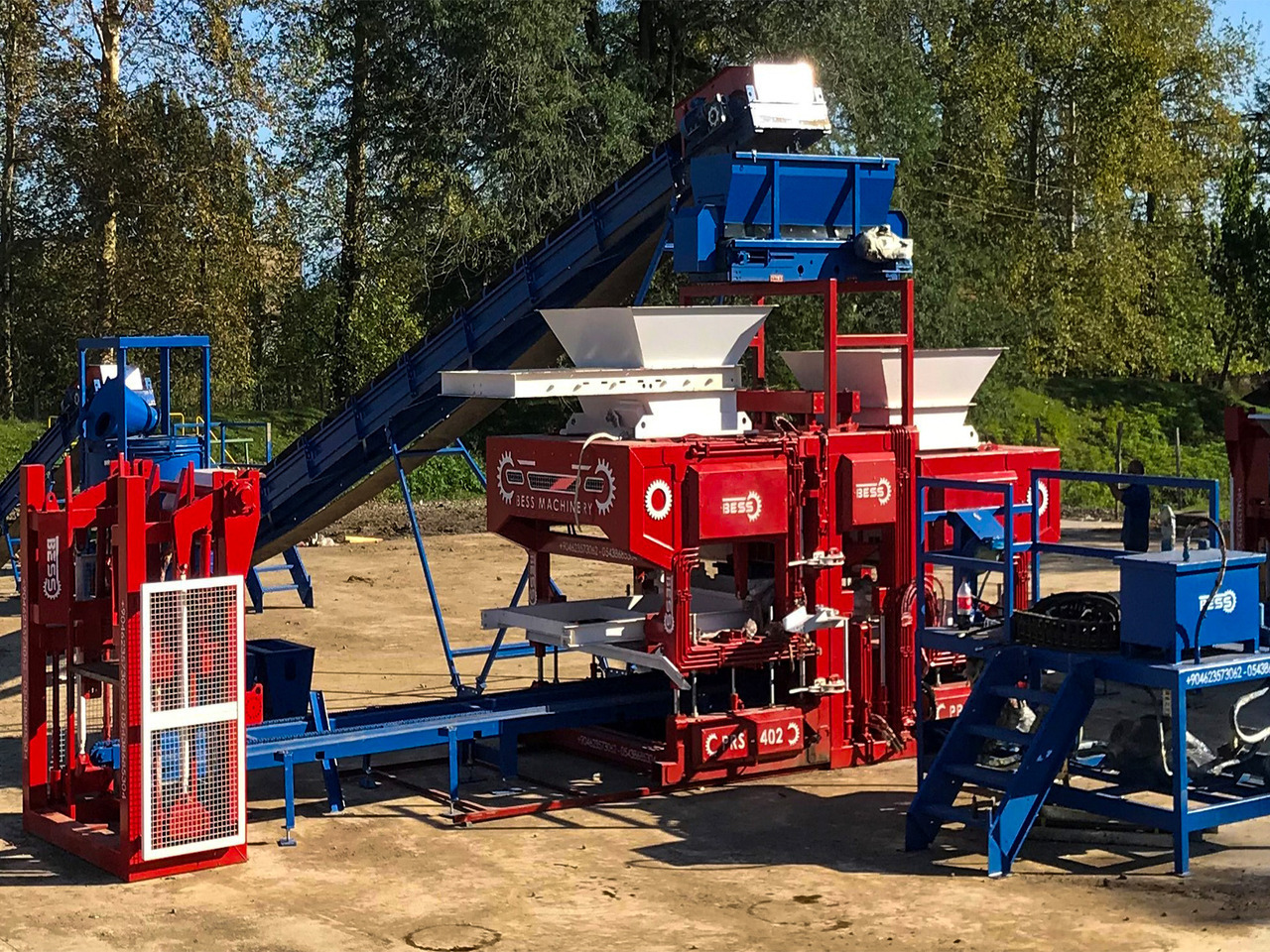 Automatic Paving Block Machine | PRS-402 - Vibrolis: obrázok 1 Automatic Paving Block Machine | PRS-402 - Vibrolis: obrázok 1