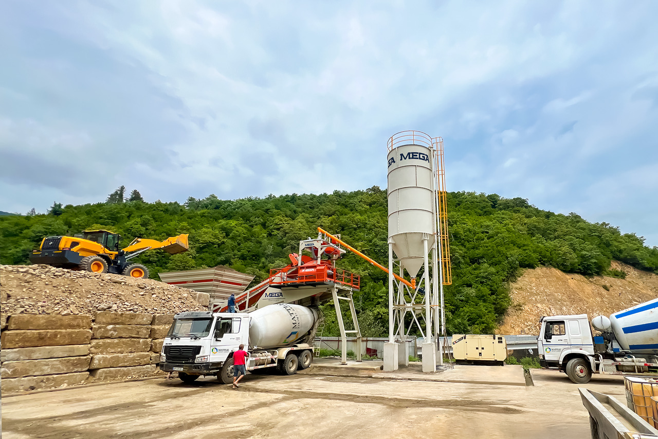 CONCRETE BATCHING PLANT MOBILE - Betonáreň: obrázok 1 CONCRETE BATCHING PLANT MOBILE - Betonáreň: obrázok 1