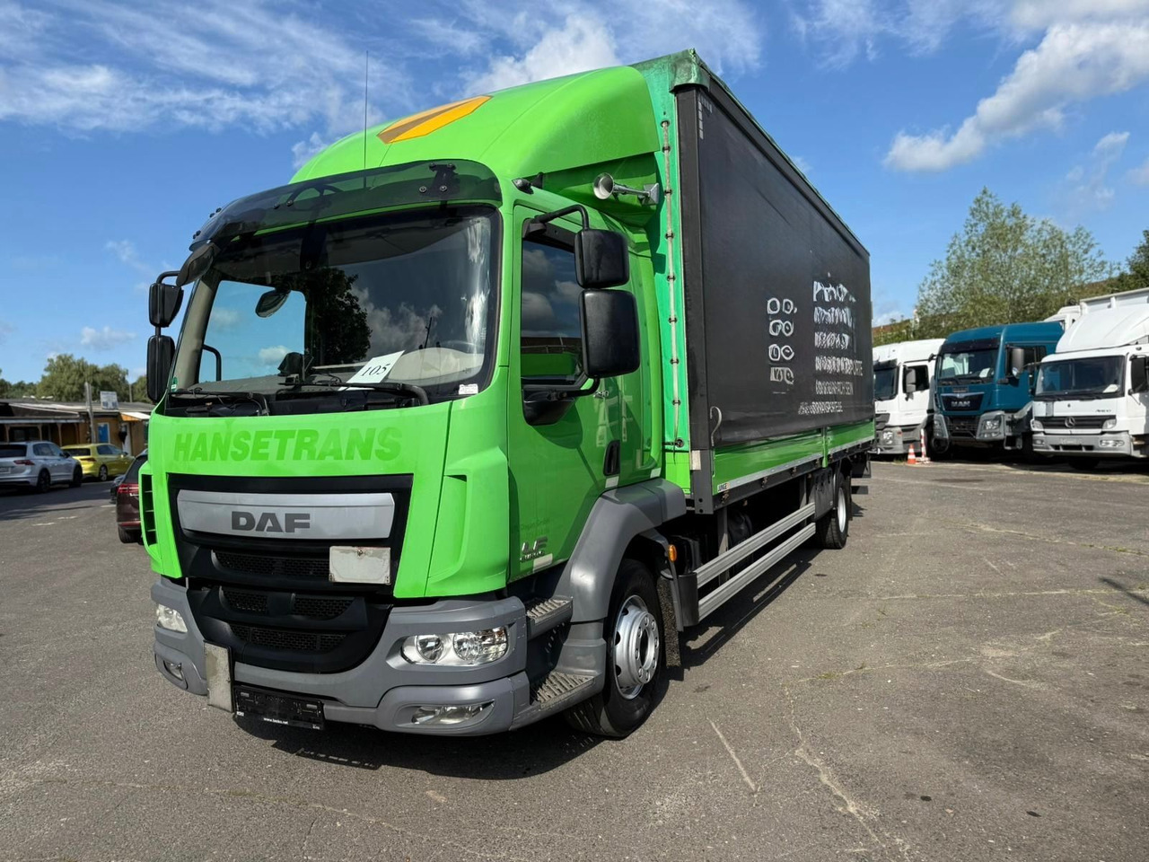 DAF LF 290 - Plachtové nákladné vozidlo: obrázok 3 DAF LF 290 - Plachtové nákladné vozidlo: obrázok 3