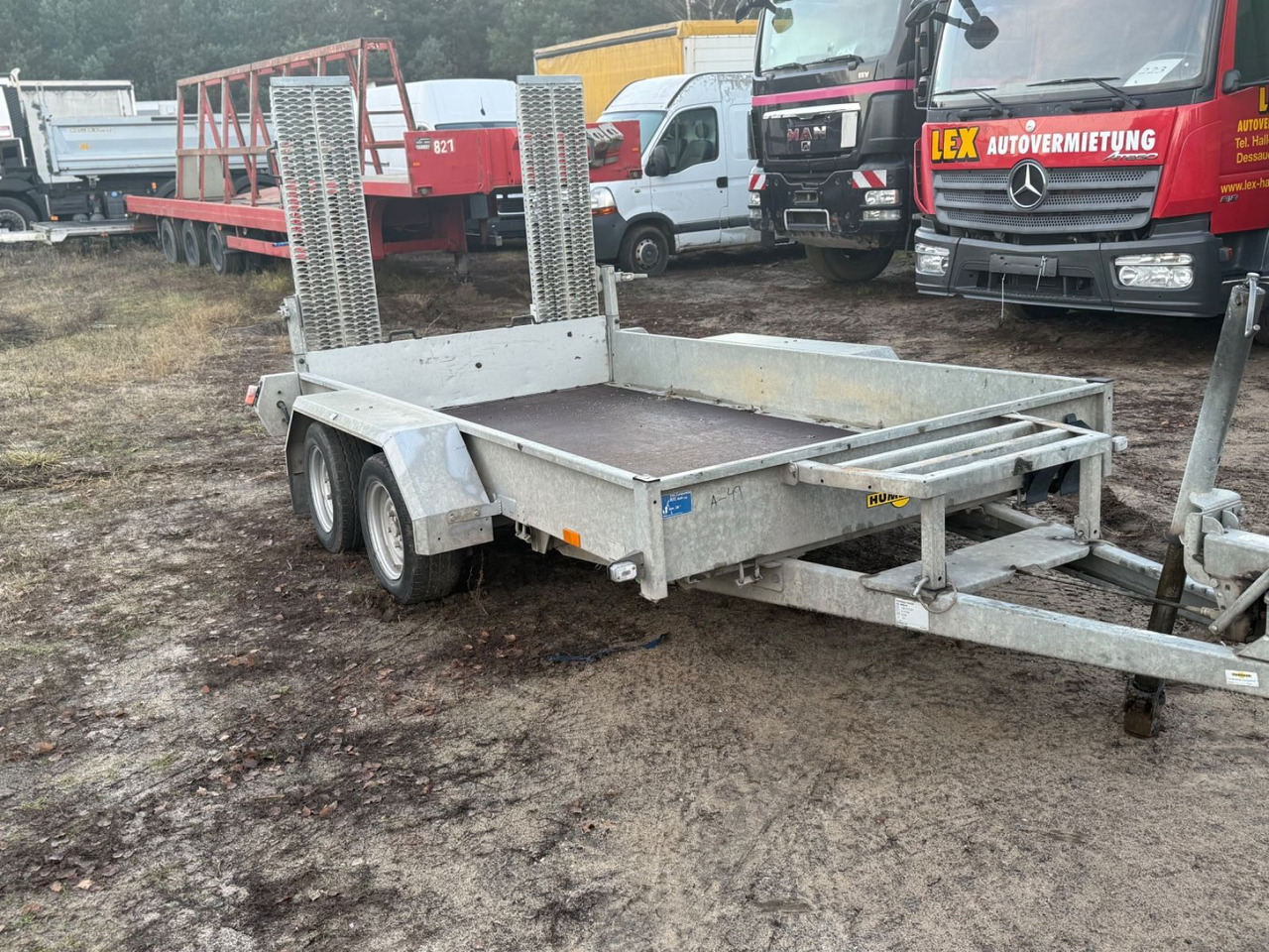 Humbaur HS-SENKO TA G VD LH6S Auffahrtstrampen - Príves podvalník: obrázok 2 Humbaur HS-SENKO TA G VD LH6S Auffahrtstrampen - Príves podvalník: obrázok 2