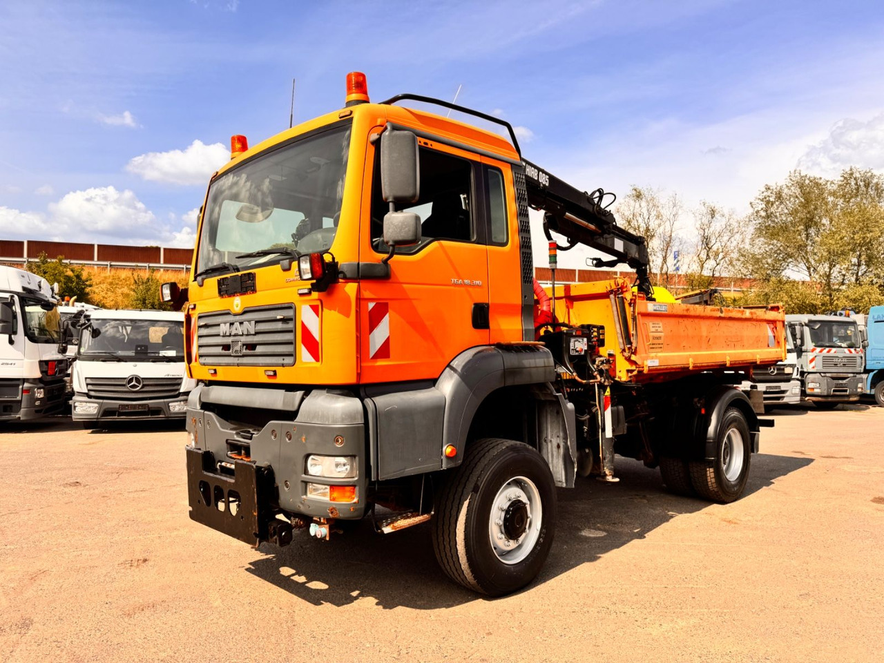 MAN TGA 18.310 Kipper - Kran 4x4 - Sklápač, Auto s hydraulickou rukou: obrázok 3 MAN TGA 18.310 Kipper - Kran 4x4 - Sklápač, Auto s hydraulickou rukou: obrázok 3