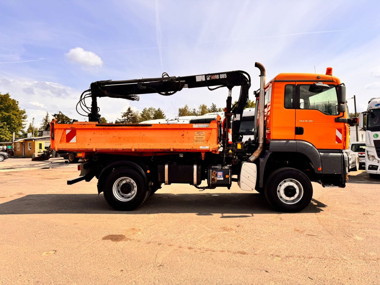MAN TGA 18.310 Kipper - Kran 4x4 - Sklápač, Auto s hydraulickou rukou: obrázok 5 MAN TGA 18.310 Kipper - Kran 4x4 - Sklápač, Auto s hydraulickou rukou: obrázok 5