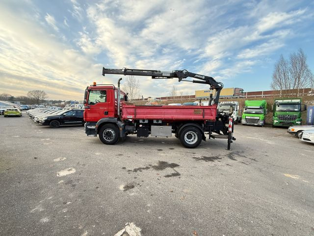 MAN TGM 18.340 Kipper mit Kran - Sklápač, Auto s hydraulickou rukou: obrázok 4 MAN TGM 18.340 Kipper mit Kran - Sklápač, Auto s hydraulickou rukou: obrázok 4