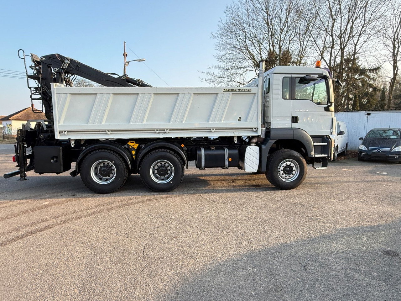MAN TGS 26.400 Kipper mit Kran Jonsered 6x4 - Sklápač: obrázok 5 MAN TGS 26.400 Kipper mit Kran Jonsered 6x4 - Sklápač: obrázok 5