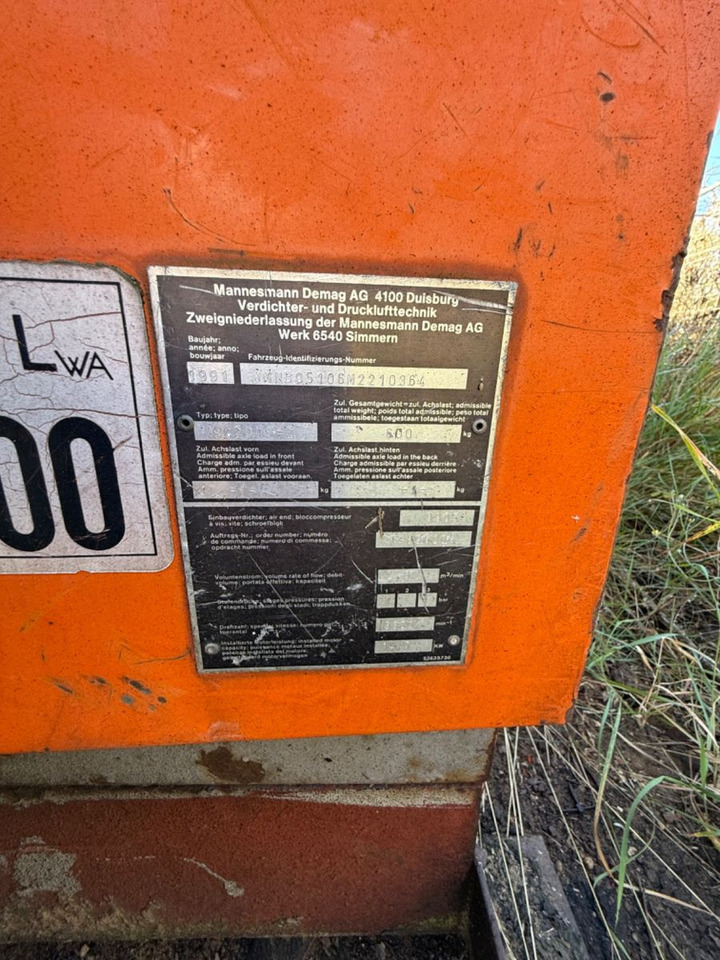 Mannesmann Demag SC 20DS-2 - Vzduchový kompresor: obrázok 3 Mannesmann Demag SC 20DS-2 - Vzduchový kompresor: obrázok 3