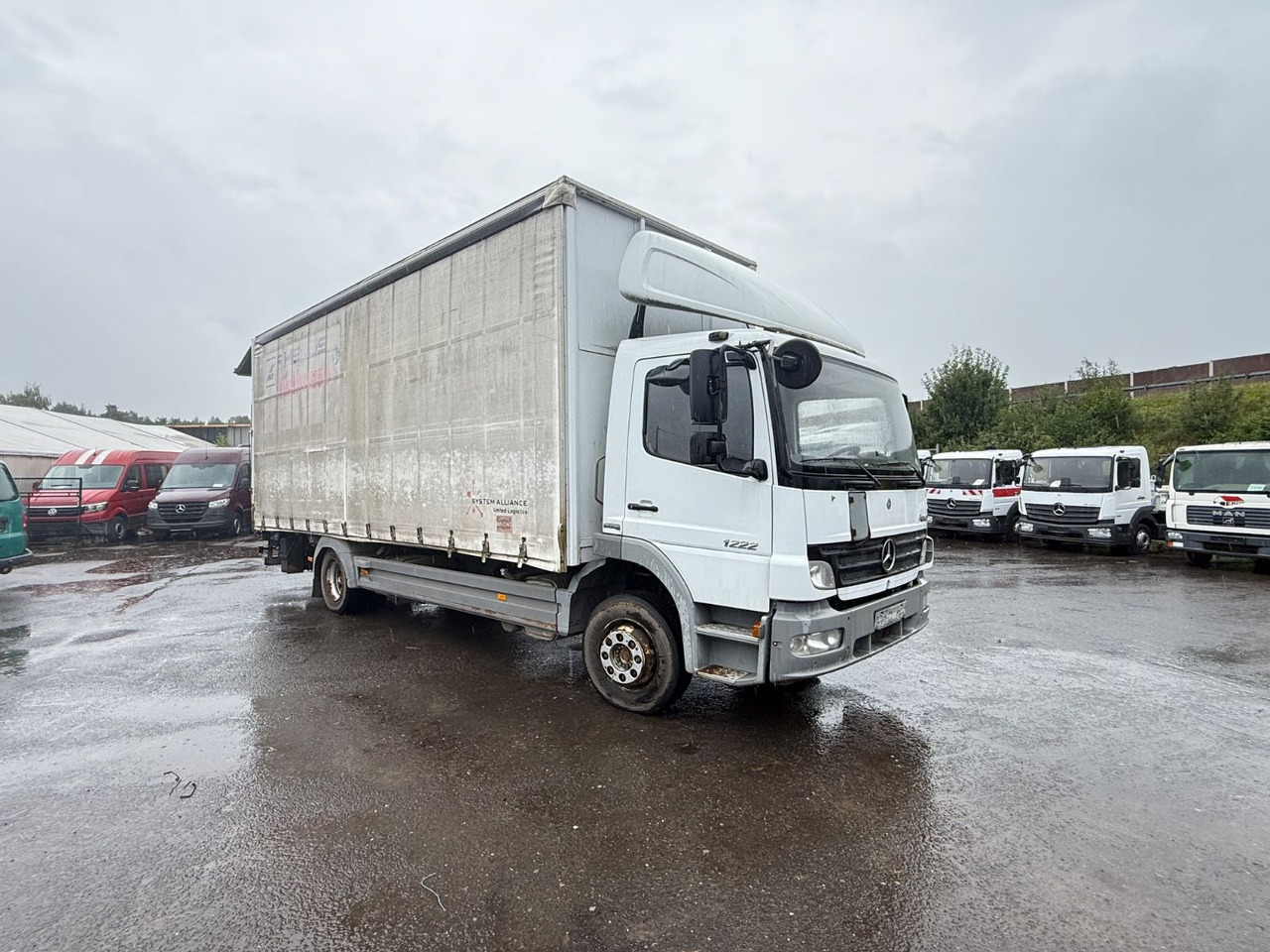 Mercedes-Benz Atego 1222 LbW Klima - Plachtové nákladné vozidlo: obrázok 5 Mercedes-Benz Atego 1222 LbW Klima - Plachtové nákladné vozidlo: obrázok 5