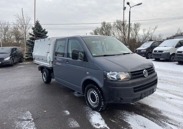 Volkswagen T5 Transporter Pritsche Pritsche Doppelkabine - Plachtová dodávka: obrázok 2 Volkswagen T5 Transporter Pritsche Pritsche Doppelkabine - Plachtová dodávka: obrázok 2