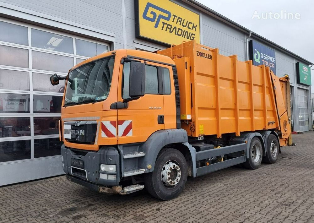 MAN TGS 28.320, śmieciarka Zoeller - Auto na odvoz odpadu: obrázok 1 MAN TGS 28.320, śmieciarka Zoeller - Auto na odvoz odpadu: obrázok 1