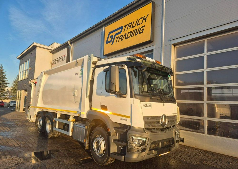 Mercedes-Benz Actros 2633, śmieciarka Farid - Auto na odvoz odpadu: obrázok 2 Mercedes-Benz Actros 2633, śmieciarka Farid - Auto na odvoz odpadu: obrázok 2