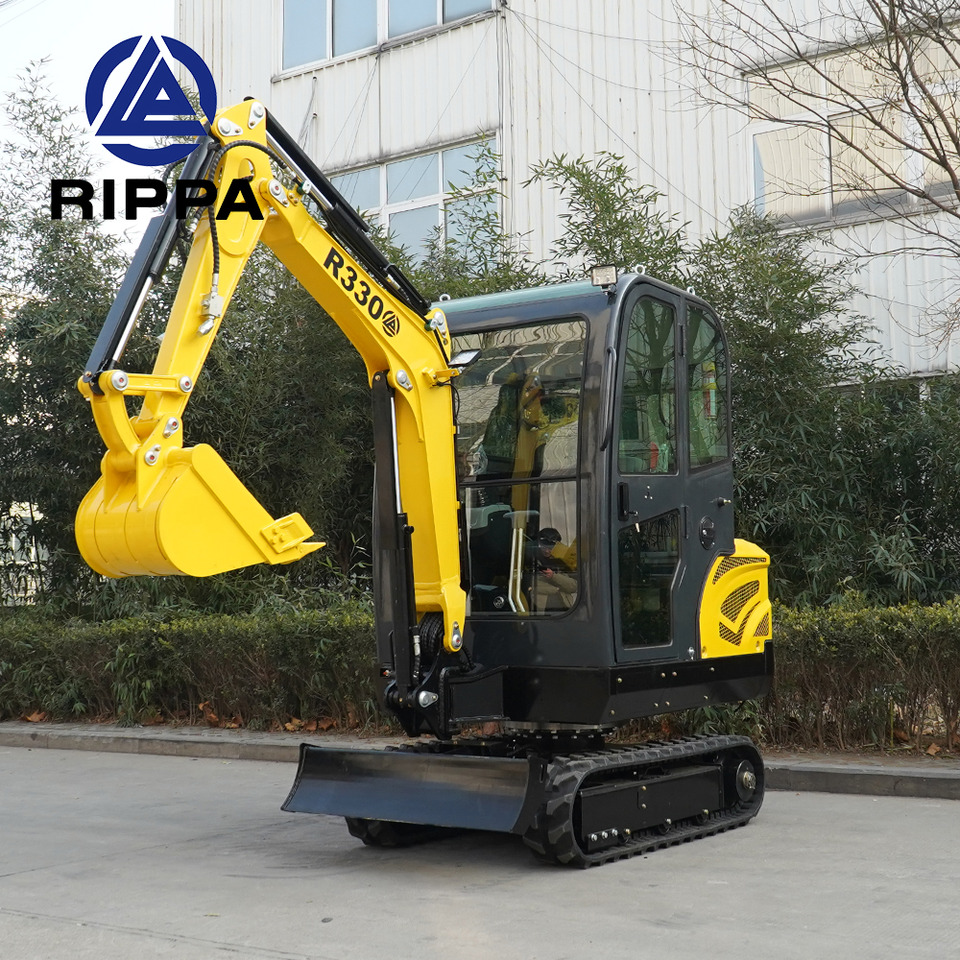 RIPPA R330-Rapid delivery-Kubota engine-Cab-Air Conditioner -CE certification - Mini rýpadlo: obrázok 1 RIPPA R330-Rapid delivery-Kubota engine-Cab-Air Conditioner -CE certification - Mini rýpadlo: obrázok 1