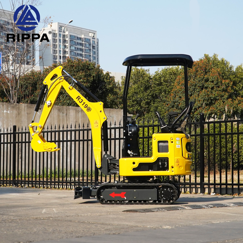 Rippa R319 Pilot Control|Kubota Engine|Euro 5|CE|Telescopic chassis|Lateral swing mini excavator - Mini rýpadlo: obrázok 2 Rippa R319 Pilot Control|Kubota Engine|Euro 5|CE|Telescopic chassis|Lateral swing mini excavator - Mini rýpadlo: obrázok 2