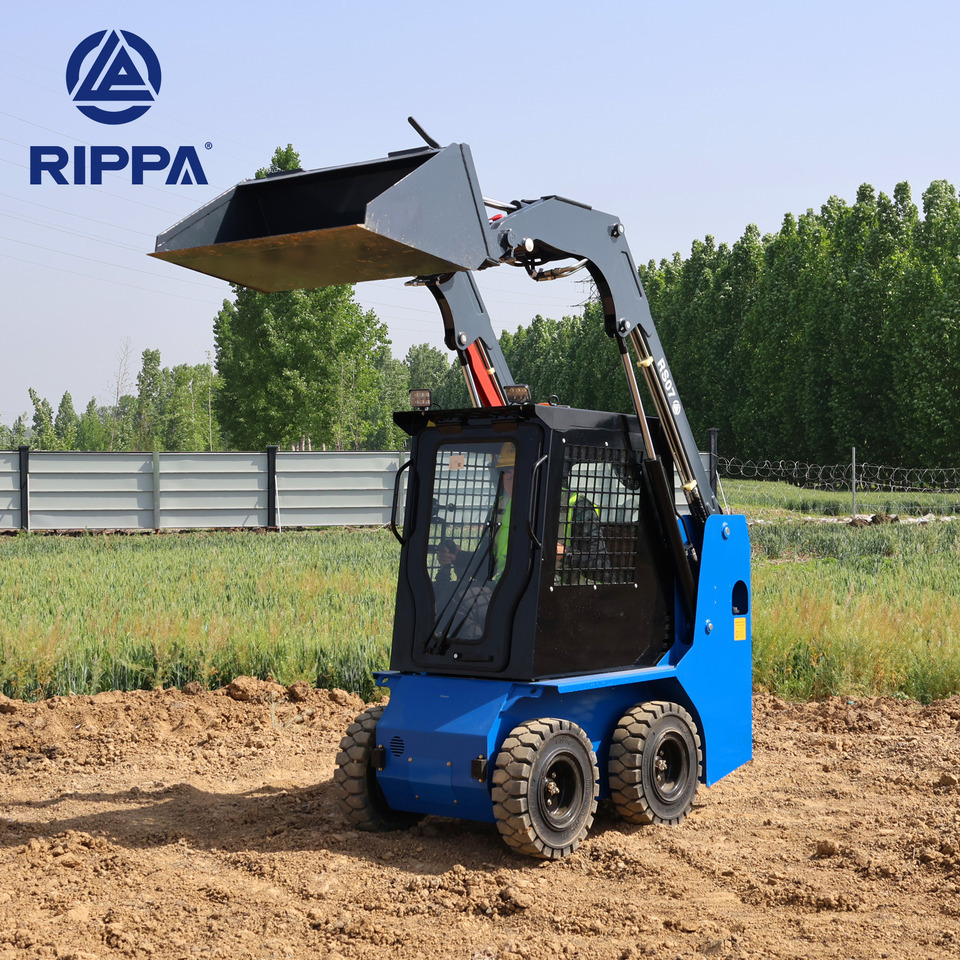 Rippa RS07 Compact Loader | 24.4hp Kubota Power | High Flow Dual Pump | Comfortable A/C Cabin - Šmykom riadený nakladač: obrázok 2 Rippa RS07 Compact Loader | 24.4hp Kubota Power | High Flow Dual Pump | Comfortable A/C Cabin - Šmykom riadený nakladač: obrázok 2