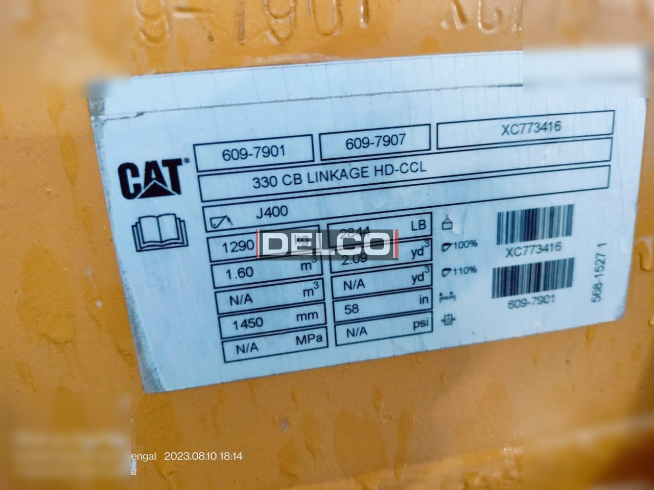 CATERPILLAR 330GC - Pásové rýpadlo: obrázok 5 CATERPILLAR 330GC - Pásové rýpadlo: obrázok 5