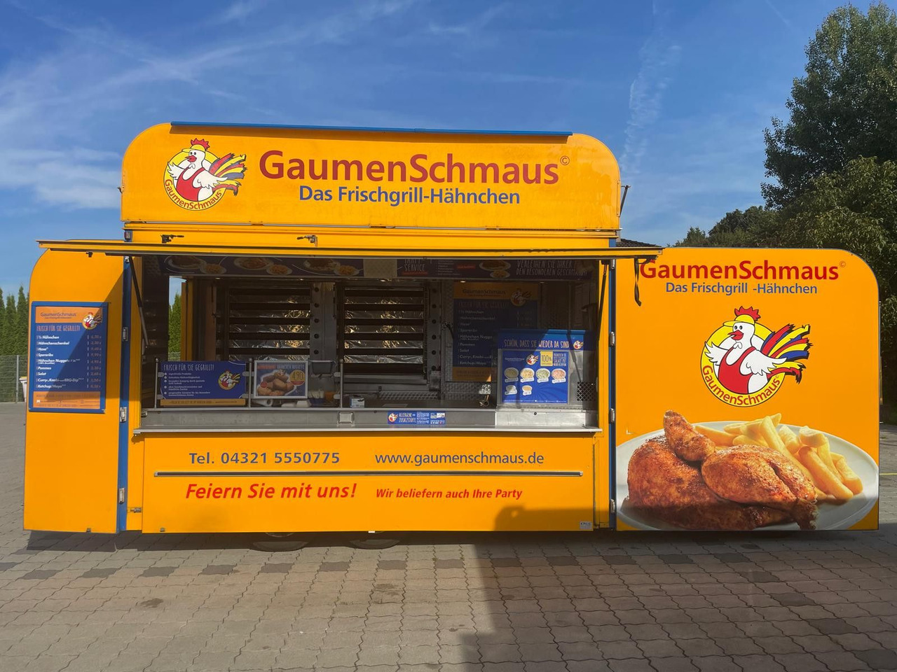 Fiat Hähnchengrill mobil Foodtruck - Pojazdná predajňa: obrázok 1 Fiat Hähnchengrill mobil Foodtruck - Pojazdná predajňa: obrázok 1