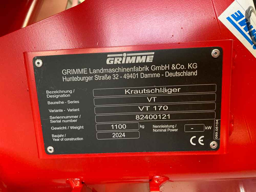 Grimme VT 170 - Kombajn na sběr hroznů: obrázok 2 Grimme VT 170 - Kombajn na sběr hroznů: obrázok 2