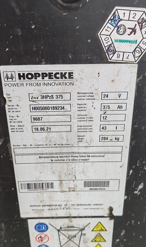 Jungheinrich ERE120 batt2021 - Paletový vozík: obrázok 3 Jungheinrich ERE120 batt2021 - Paletový vozík: obrázok 3