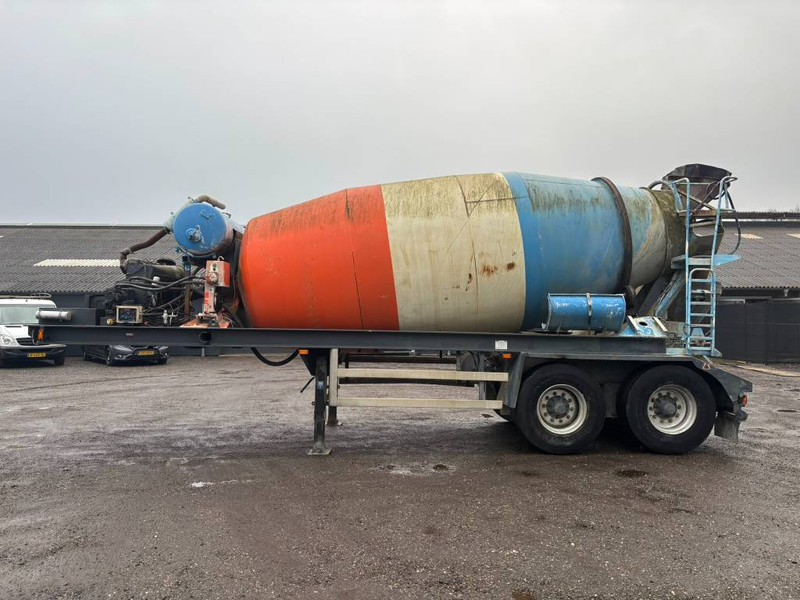 DEOM SCHMIT Betonmixer trailer M1362 10M2 6 cil De - Stavebná miešačka: obrázok 1 DEOM SCHMIT Betonmixer trailer M1362 10M2 6 cil De - Stavebná miešačka: obrázok 1