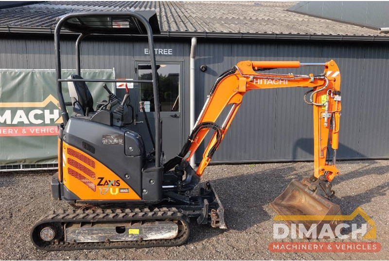 Hitachi ZX 17 CW05 hydraulische snelwissel - Mini rýpadlo: obrázok 2 Hitachi ZX 17 CW05 hydraulische snelwissel - Mini rýpadlo: obrázok 2