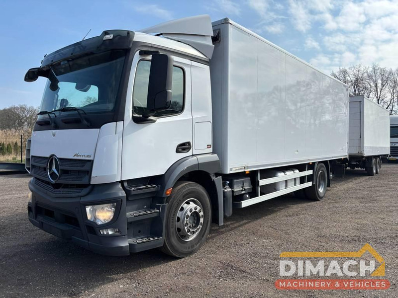 Mercedes-Benz Actros 1833 4x2 - aanhanger koffer, Euro 6 - Skříňový nákladní auto: obrázok 3 Mercedes-Benz Actros 1833 4x2 - aanhanger koffer, Euro 6 - Skříňový nákladní auto: obrázok 3