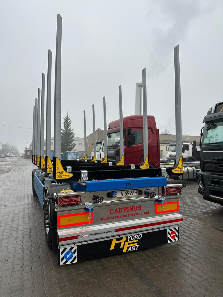 Hydrofast Przyczepa 2 osiowa do drewna stosowego HFP2/2-axle timber trailer HFP2 - Klanicový príves: obrázok 2 Hydrofast Przyczepa 2 osiowa do drewna stosowego HFP2/2-axle timber trailer HFP2 - Klanicový príves: obrázok 2