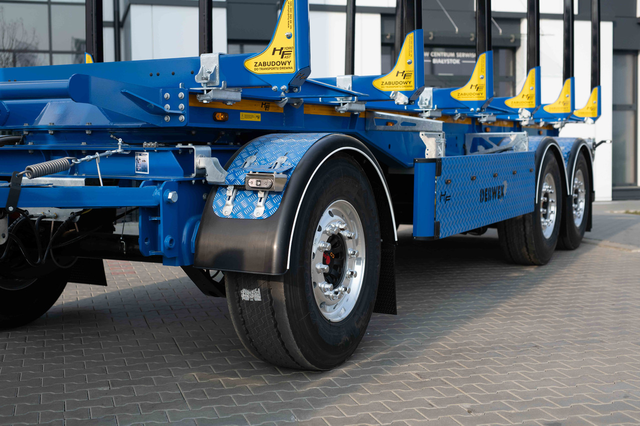 Hydrofast Przyczepa 3 - osiowa / 3 axles trailer for timber transport / 3 Achsen Anhänger für Holztransport - Klanicový príves: obrázok 2 Hydrofast Przyczepa 3 - osiowa / 3 axles trailer for timber transport / 3 Achsen Anhänger für Holztransport - Klanicový príves: obrázok 2