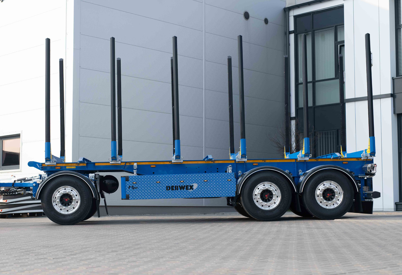 Hydrofast Przyczepa 3 - osiowa / 3 axles trailer for timber transport / 3 Achsen Anhänger für Holztransport - Klanicový príves: obrázok 1 Hydrofast Przyczepa 3 - osiowa / 3 axles trailer for timber transport / 3 Achsen Anhänger für Holztransport - Klanicový príves: obrázok 1