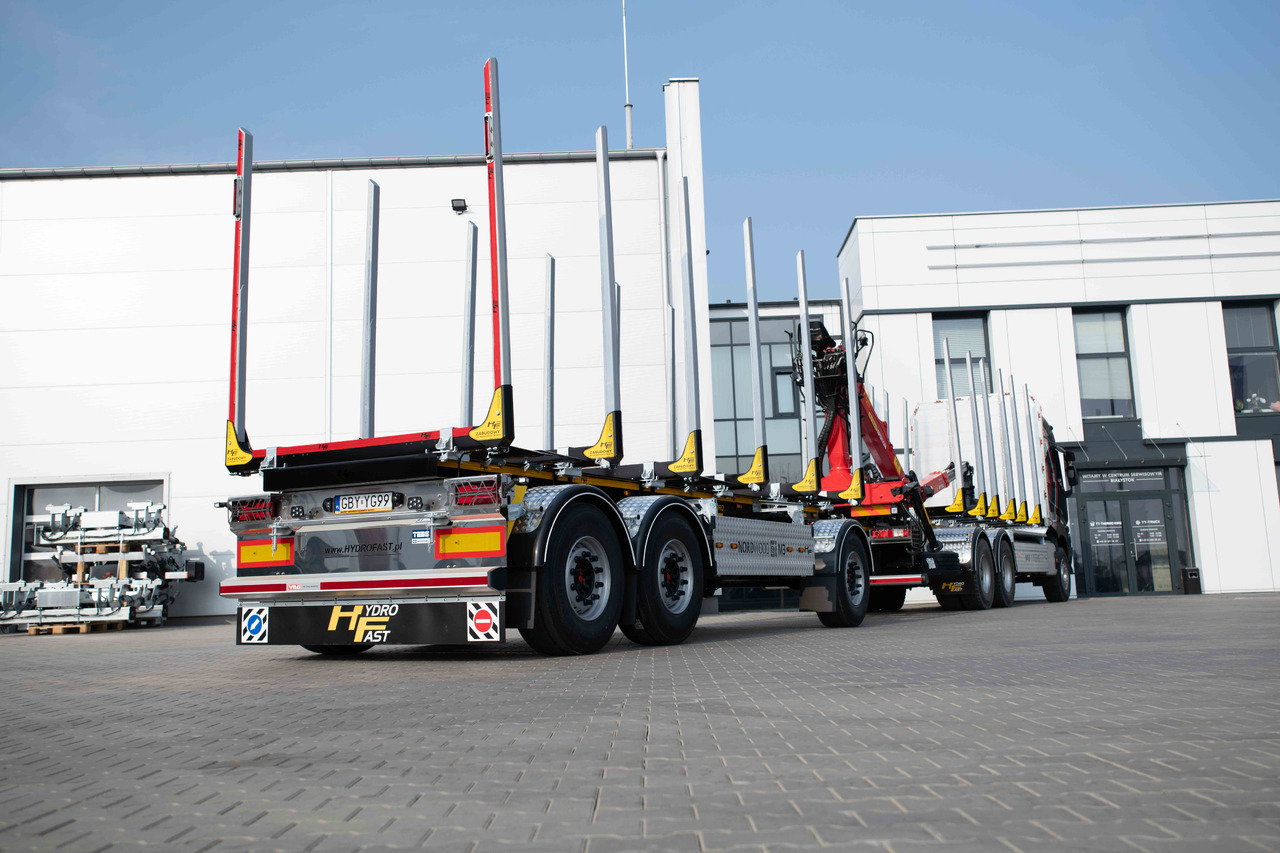 Hydrofast Przyczepa 3 - osiowa / 3 axles trailer for timber transport / 3 Achsen Anhänger für Holztransport - Klanicový príves: obrázok 5 Hydrofast Przyczepa 3 - osiowa / 3 axles trailer for timber transport / 3 Achsen Anhänger für Holztransport - Klanicový príves: obrázok 5