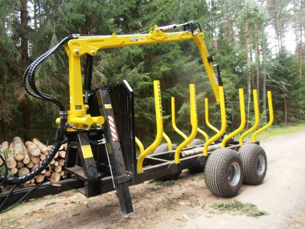 Hydrofast Timber Harvesting Trailer/Forstanhänger/Przyczepka do zrywki drewna H9 - Vyvážací príves: obrázok 2 Hydrofast Timber Harvesting Trailer/Forstanhänger/Przyczepka do zrywki drewna H9 - Vyvážací príves: obrázok 2