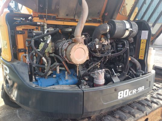 Hyundai R80 -9A - Pásové rýpadlo: obrázok 5 Hyundai R80 -9A - Pásové rýpadlo: obrázok 5