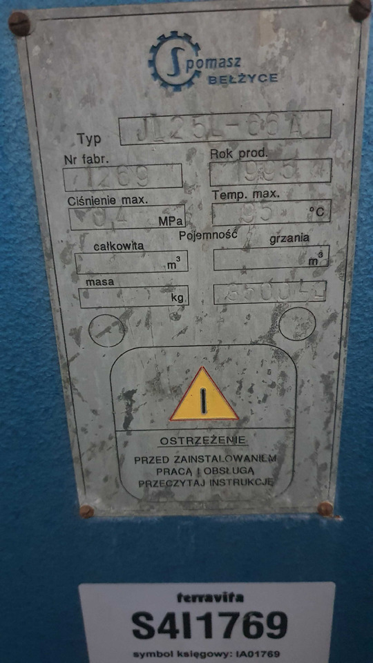 Wymiennik ciepła Spomasz Bełężyce 3500 l/h 10.000 zł + 23% VAT - Stavebný ohrievač: obrázok 4 Wymiennik ciepła Spomasz Bełężyce 3500 l/h 10.000 zł + 23% VAT - Stavebný ohrievač: obrázok 4