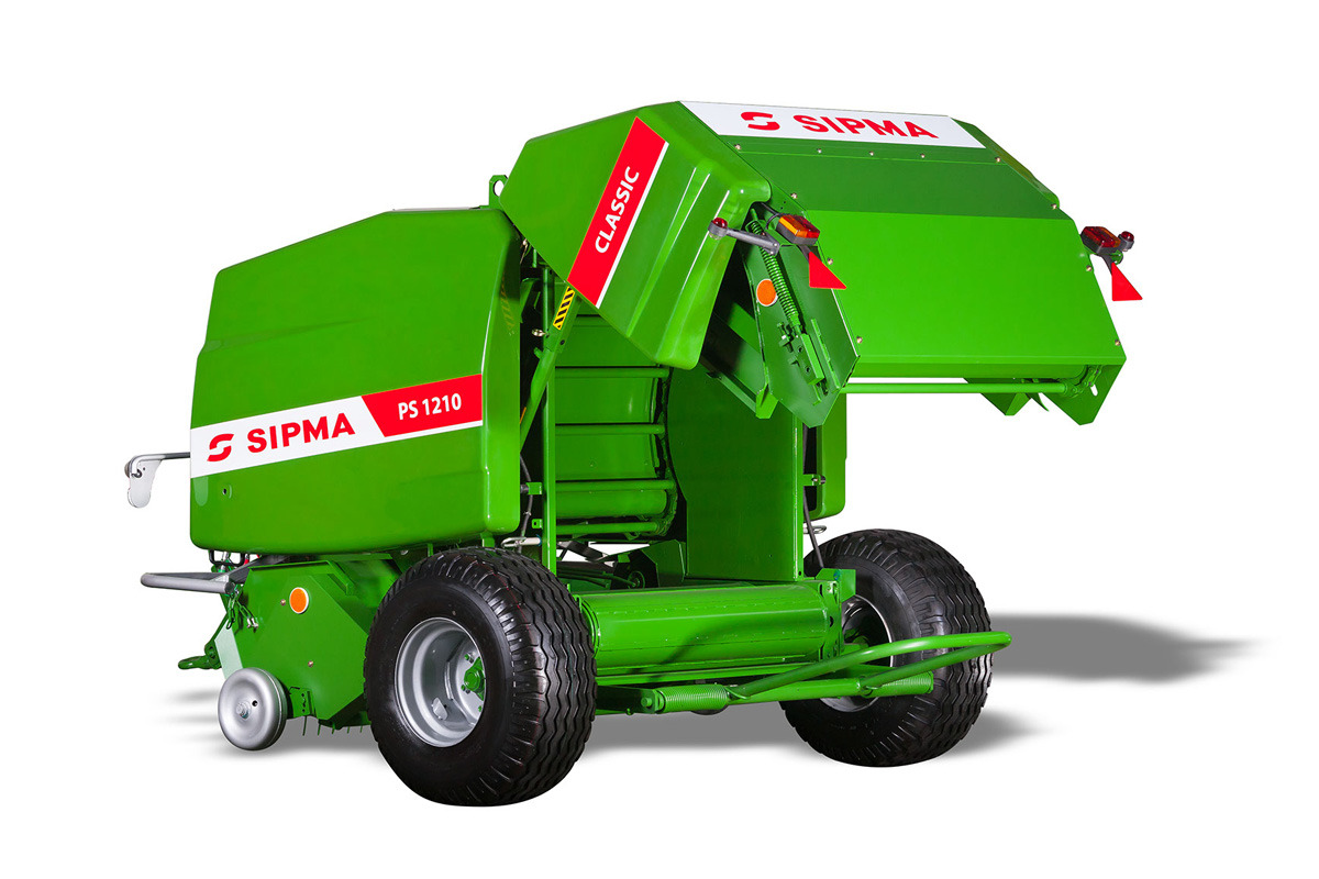 SIPMA Rundballenpresse / Round baler / Ballenpresse / Presse à balles / Rotoempacadora / Пресс-подборщик/ Prasa belująca stałokomorowa PS 1210 - Lis na okrúhle balíky: obrázok 2 SIPMA Rundballenpresse / Round baler / Ballenpresse / Presse à balles / Rotoempacadora / Пресс-подборщик/ Prasa belująca stałokomorowa PS 1210 - Lis na okrúhle balíky: obrázok 2