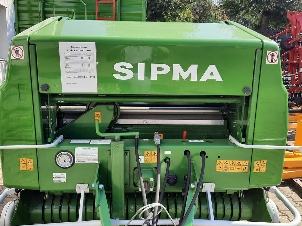 SIPMA Rundballenpresse / Round baler / Ballenpresse / Presse à balles / Rotoempacadora / Пресс-подборщик/ Prasa belująca stałokomorowa PS 1210 - Lis na okrúhle balíky: obrázok 3 SIPMA Rundballenpresse / Round baler / Ballenpresse / Presse à balles / Rotoempacadora / Пресс-подборщик/ Prasa belująca stałokomorowa PS 1210 - Lis na okrúhle balíky: obrázok 3