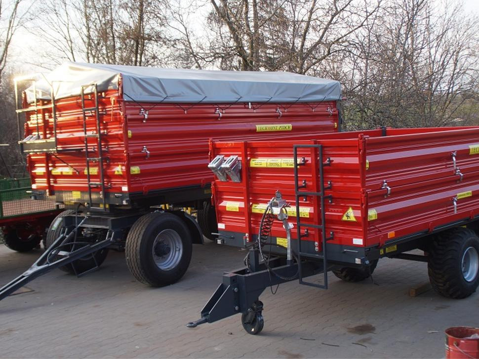 Techmont Anhänger / Trailer / Remorque / Rimorchio / Прицеп двухоосный бортовой / Przyczepa dwuosiowa PTD16 12 t - Poľnohospodársky sklápěcí príves: obrázok 3 Techmont Anhänger / Trailer / Remorque / Rimorchio / Прицеп двухоосный бортовой / Przyczepa dwuosiowa PTD16 12 t - Poľnohospodársky sklápěcí príves: obrázok 3
