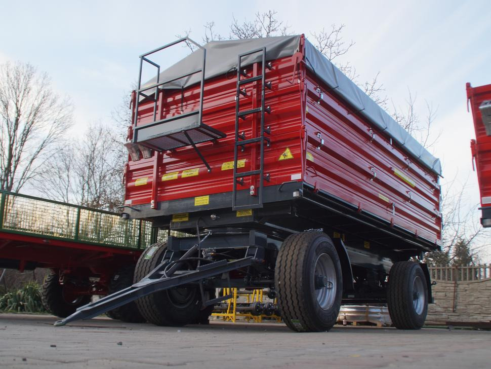 Techmont Anhänger / Trailer / Remorque / Rimorchio / Прицеп двухоосный бортовой / Przyczepa dwuosiowa PTD16 12 t - Poľnohospodársky sklápěcí príves: obrázok 1 Techmont Anhänger / Trailer / Remorque / Rimorchio / Прицеп двухоосный бортовой / Przyczepa dwuosiowa PTD16 12 t - Poľnohospodársky sklápěcí príves: obrázok 1