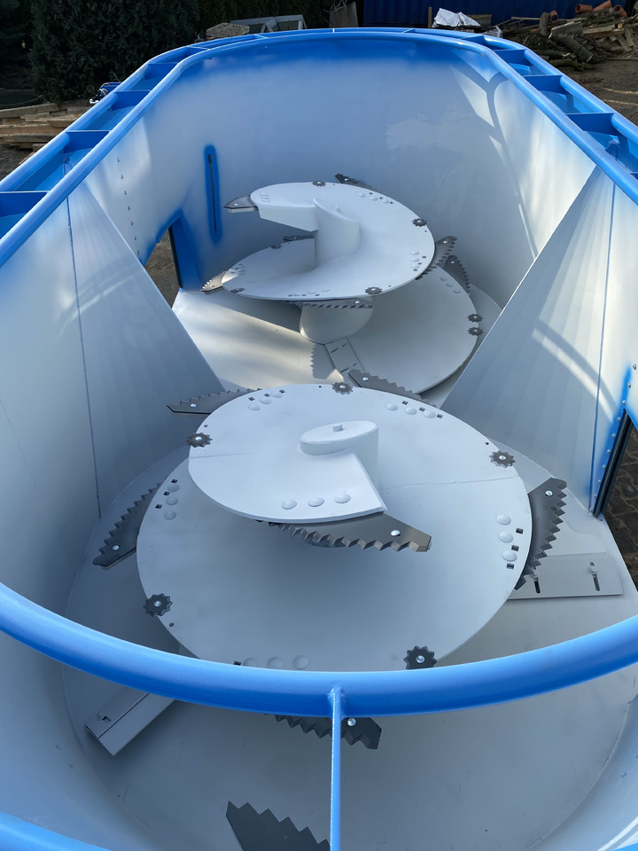 ZAMET Futtermischwagen / Feed mixer / Melangeuse / Carro miscelatore / Vagoneta 2 sinfines / Кормораздатчик 2 шнека / Wóz paszowy 14 m3 - Kŕmny voz: obrázok 5 ZAMET Futtermischwagen / Feed mixer / Melangeuse / Carro miscelatore / Vagoneta 2 sinfines / Кормораздатчик 2 шнека / Wóz paszowy 14 m3 - Kŕmny voz: obrázok 5
