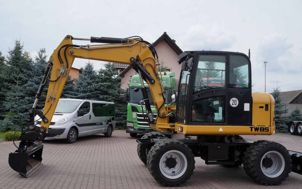 Terex TW 85 Koparka kołowa Sprowadzona silnik DEUTZ Stan Wzorowy - Kolesové rýpadlo: obrázok 2 Terex TW 85 Koparka kołowa Sprowadzona silnik DEUTZ Stan Wzorowy - Kolesové rýpadlo: obrázok 2