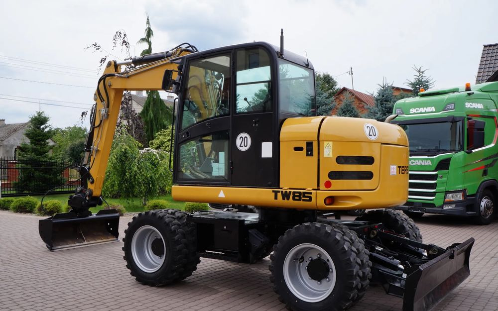 Terex TW 85 Koparka kołowa Sprowadzona silnik DEUTZ Stan Wzorowy - Kolesové rýpadlo: obrázok 1 Terex TW 85 Koparka kołowa Sprowadzona silnik DEUTZ Stan Wzorowy - Kolesové rýpadlo: obrázok 1