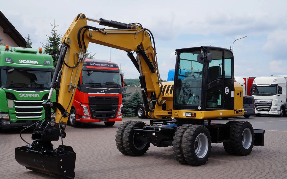 Terex TW 85 Koparka kołowa Sprowadzona silnik DEUTZ Stan Wzorowy - Kolesové rýpadlo: obrázok 3 Terex TW 85 Koparka kołowa Sprowadzona silnik DEUTZ Stan Wzorowy - Kolesové rýpadlo: obrázok 3
