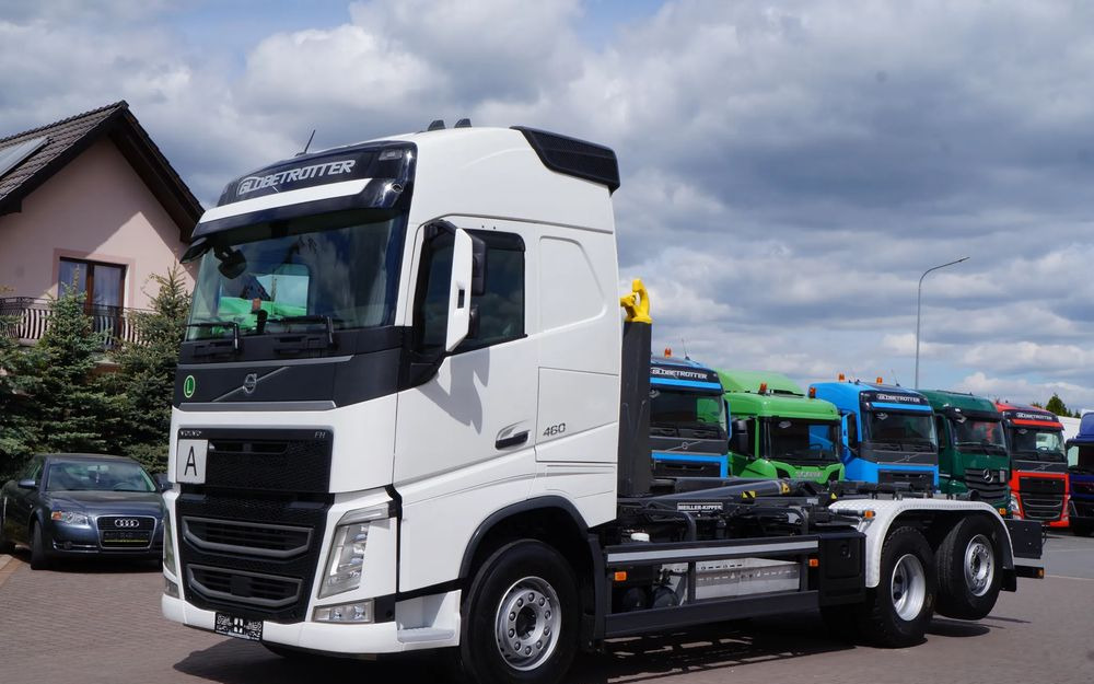 Volvo FH 460 6X2 HAKOWIEC MEILLER RK 20.70 OŚ SKRĘTNA I PODNOSZONA - Hákový nosič kontajnerov: obrázok 1 Volvo FH 460 6X2 HAKOWIEC MEILLER RK 20.70 OŚ SKRĘTNA I PODNOSZONA - Hákový nosič kontajnerov: obrázok 1