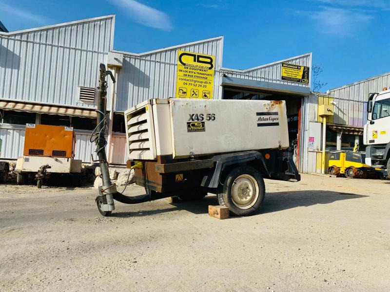 ATLAS COPCO XAS 56 Compresseur d'air sur roues - Vzduchový kompresor: obrázok 1 ATLAS COPCO XAS 56 Compresseur d'air sur roues - Vzduchový kompresor: obrázok 1