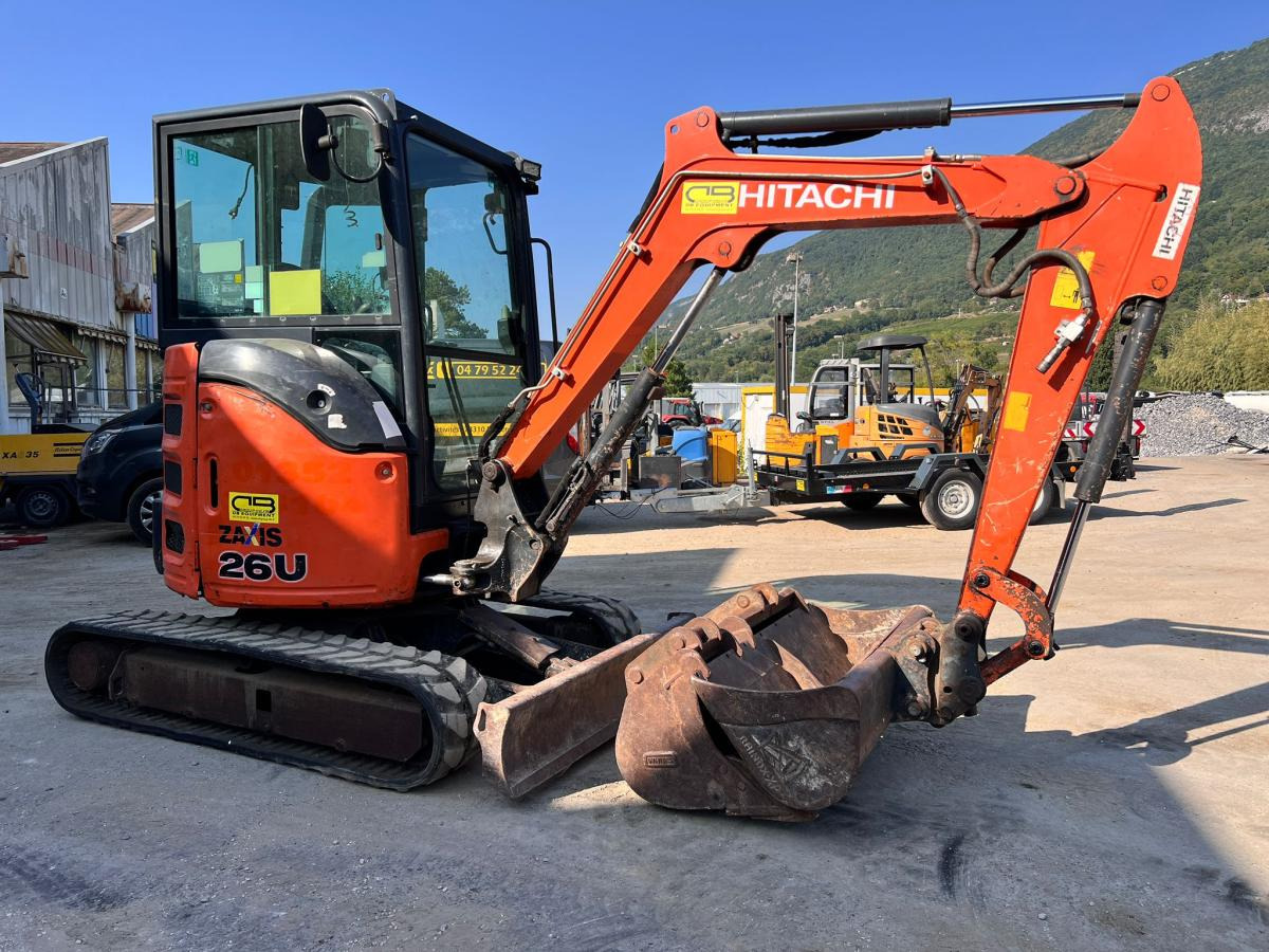 Hitachi ZX26U-5A MINI PELLE 2,7T - Mini rýpadlo: obrázok 4 Hitachi ZX26U-5A MINI PELLE 2,7T - Mini rýpadlo: obrázok 4
