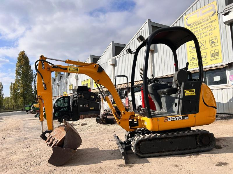 Jcb 8018 CTS Mini pelle 1,8T - Mini rýpadlo: obrázok 2 Jcb 8018 CTS Mini pelle 1,8T - Mini rýpadlo: obrázok 2